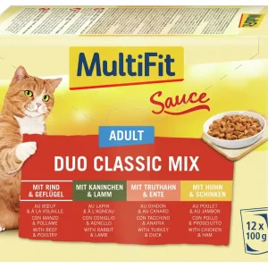 Bestseller Multifit Adult Sauce Duo Classic Mix 12x100 g